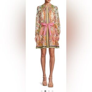 Antonio Melani Brynn Floral Scarf Print Dress 14